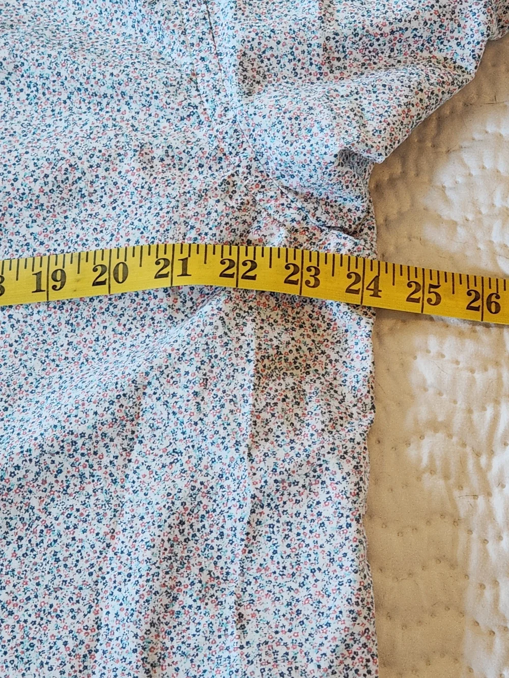 Banana Republic Men’s Light Blue Micro Floral Button-Down Shirt